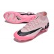 Nike Air Zoom Mercurial Superfly 9 Elite FG High Top Soccer Cleats Pink Black For Men And Women