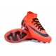 Nike Air Zoom Mercurial Superfly 9 Elite FG High Top Soccer Cleats Red Black For Men And Women