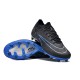 Nike Air Zoom Mercurial Vapor 15 Elite AG Low Soccer Cleats Black Blue White For Men