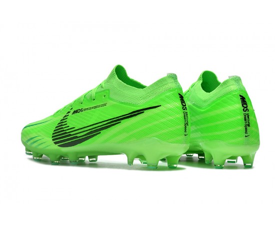 Nike Air Zoom Mercurial Vapor 15 Elite AG Low Soccer Cleats Green Black For Men