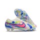 Nike Air Zoom Mercurial Vapor 15 Elite FG Beige Pink Blue Low Soccer Cleats For Men