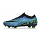 Nike Air Zoom Mercurial Vapor 15 Elite FG Low Soccer Cleats Blue Black Green For Men And Women