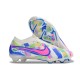 Nike Air Zoom Mercurial Vapor 15 Elite FG Low Soccer Cleats Blue Pink White For Men And Women