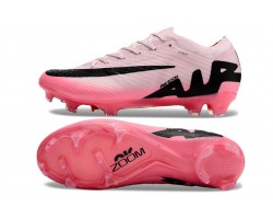 Nike Air Zoom Mercurial Vapor 15 Elite FG Pink Black Ltpink Low Soccer Cleats For Men