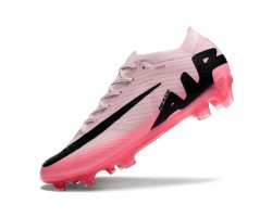 Nike Air Zoom Mercurial Vapor 15 Elite FG Pink Black Ltpink Low Soccer Cleats For Men