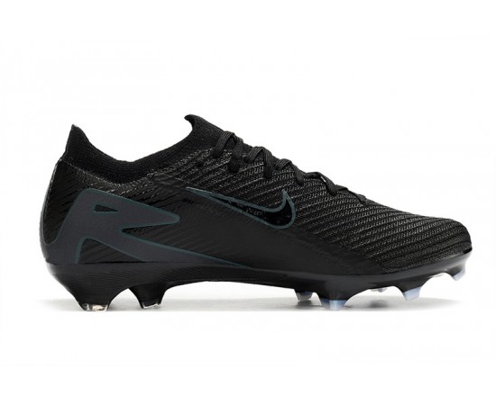 Nike Air Zoom Mercurial Vapor 16 Elite FG Low Black Blue Soccer Cleats For Women And Men