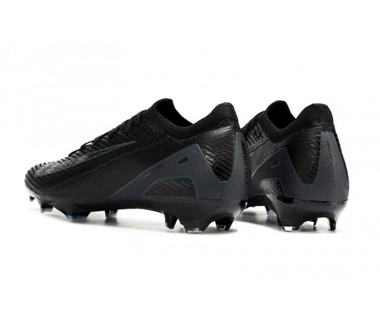 Nike Air Zoom Mercurial Vapor 16 Elite FG Low Black Blue Soccer Cleats For Women And Men