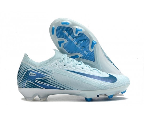 Nike Air Zoom Mercurial Vapor 16 Elite FG Low Blue Ltblue Soccer Cleats For Women And Men