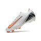 Nike Air Zoom Mercurial Vapor 16 Elite FG Low White Black Orange Soccer Cleats For Men