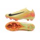 Nike Air Zoom Mercurial Vapor 16 Elite FG Yellow Black Pink Soccer Cleats For Men