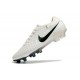 Nike Tiempo Legend 10 Elite FG Beige And Black Low Soccer Cleats For Men