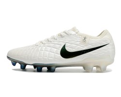 Nike Tiempo Legend 10 Elite FG Beige And Black Low Soccer Cleats For Men