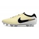 Nike Tiempo Legend 10 Elite FG Beige Black Low Soccer Cleats For Men