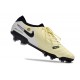 Nike Tiempo Legend 10 Elite FG Beige Black White Low Soccer Cleats For Men