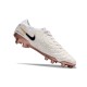 Nike Tiempo Legend 10 Elite FG Brown White Black Low Soccer Cleats For Men