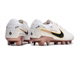 Nike Tiempo Legend 10 Elite FG Brown White Black Low Soccer Cleats For Men