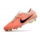 Nike Tiempo Legend 10 Elite FG Orange Black Low Soccer Cleats For Men