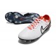 Nike Tiempo Legend 10 Elite FG Orange Black White Low Soccer Cleats For Men