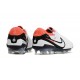 Nike Tiempo Legend 10 Elite FG Orange Black White Low Soccer Cleats For Men