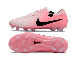 Nike Tiempo Legend 10 Elite FG Pink Black Low Soccer Cleats For Men