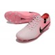 Nike Tiempo Legend 10 Elite FG Pink Black Low Soccer Cleats For Men