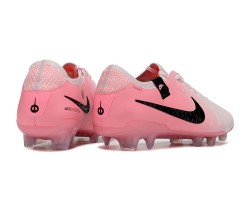 Nike Tiempo Legend 10 Elite FG Pink Black Low Soccer Cleats For Men