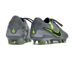 Nike Tiempo Legend 10 Elite FG Silver Green Black Green Low Soccer Cleats For Men