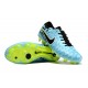 Nike Tiempo Legend 10 Elite FG Low Soccer Cleats Blue Black Green For Men