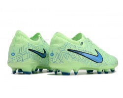 Nike Tiempo Legend 10 Elite FG Low Soccer Cleats Green Blue For Men 