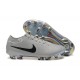 Nike Tiempo Legend 10 Elite FG Low Soccer Cleats Grey Black For Men