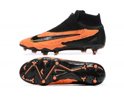 Nike Phantom GX Elite FG High Top Soccer Cleats Orange Black For Men 