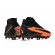 Nike Phantom GX Elite FG High Top Soccer Cleats Orange Black For Men