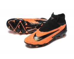 Nike Phantom GX Elite FG High Top Soccer Cleats Orange Black For Men 