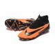 Nike Phantom GX Elite FG High Top Soccer Cleats Orange Black For Men