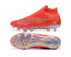 Nike Phantom GX Elite FG High Top Soccer Cleats Orange For Men 