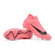 Nike Phantom GX Elite FG High Top Soccer Cleats Pink Black For Men