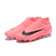 Nike Phantom GX Elite FG High Top Soccer Cleats Pink Black For Men