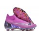 Nike Phantom GX Elite FG High Top Soccer Cleats Purple Black For Men