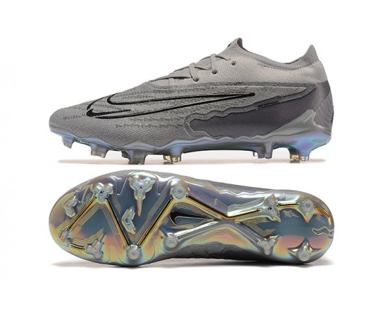 Nike Phantom GX Elite FG Low Soccer Cleats All Grey For Men