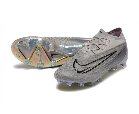 Nike Phantom GX Elite FG Low Soccer Cleats All Grey For Men