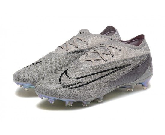 Nike Phantom GX Elite FG Low Soccer Cleats All Grey For Men