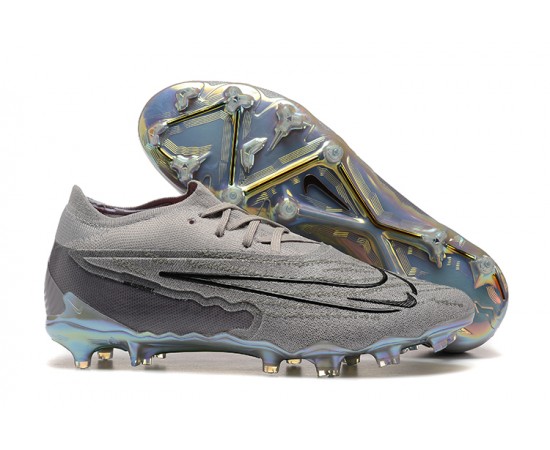 Nike Phantom GX Elite FG Low Soccer Cleats All Grey For Men