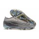 Nike Phantom GX Elite FG Low Soccer Cleats All Grey For Men