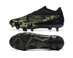 Nike Phantom GX Elite FG Low Soccer Cleats Black Green For Men 