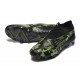 Nike Phantom GX Elite FG Low Soccer Cleats Black Green For Men