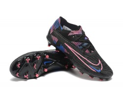 Nike Phantom GX Elite FG Low Soccer Cleats Black Pink For Men 