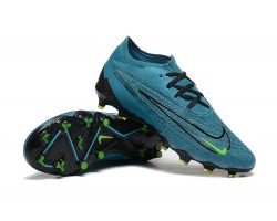 Nike Phantom GX Elite FG Low Soccer Cleats Blue Black Green For Men 