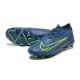 Nike Phantom GX Elite FG Low Soccer Cleats Deep Blue For Men