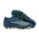 Nike Phantom GX Elite FG Low Soccer Cleats Deep Blue For Men