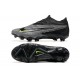 Nike Phantom GX Elite FG Low Soccer Cleats Grey Black For Men